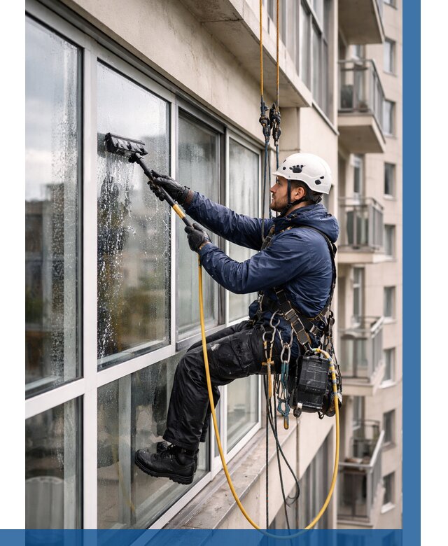 Мойка балконного остекления в Братске от 3571 р. | ВЫСОТНИК-Брт