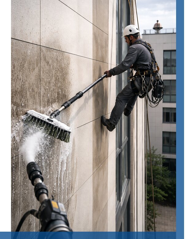 Мойка фасада из керамогранита в Братске от 306 р. | ВЫСОТНИК-Брт