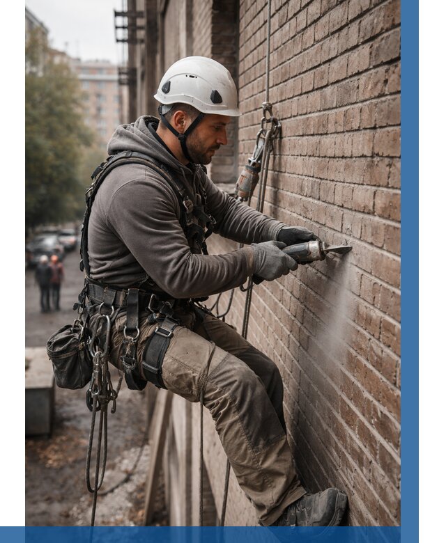 Расшивка кирпичных швов в Братске от 612 р. | ВЫСОТНИК-Брт