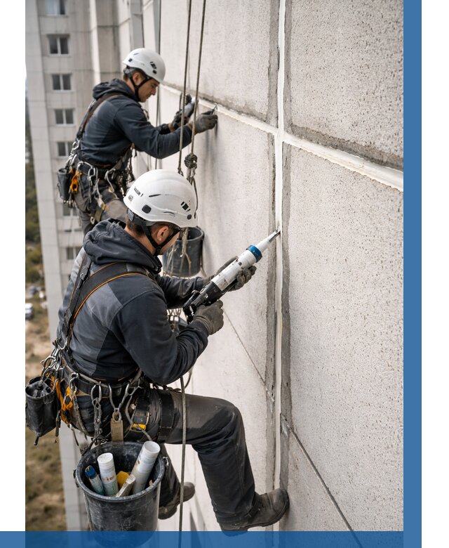 Герметизация межпанельных швов в Братске от 714 р. | ВЫСОТНИК-Брт