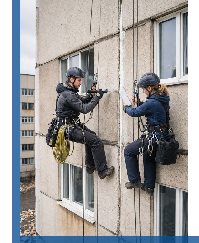 Герметизация межпанельных швов тёплым швом в Братске