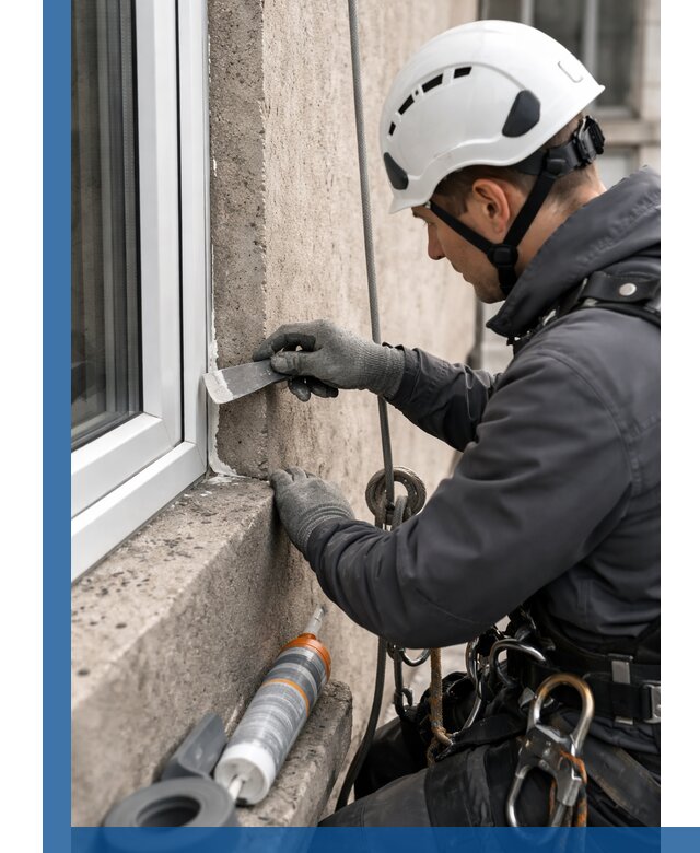 Герметизация монтажных швов окон в Братске с гарантией качества