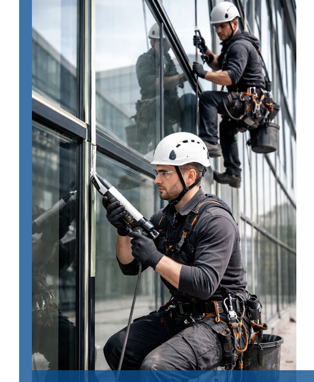 Герметизация витражных швов в Братске для зданий и фасадов