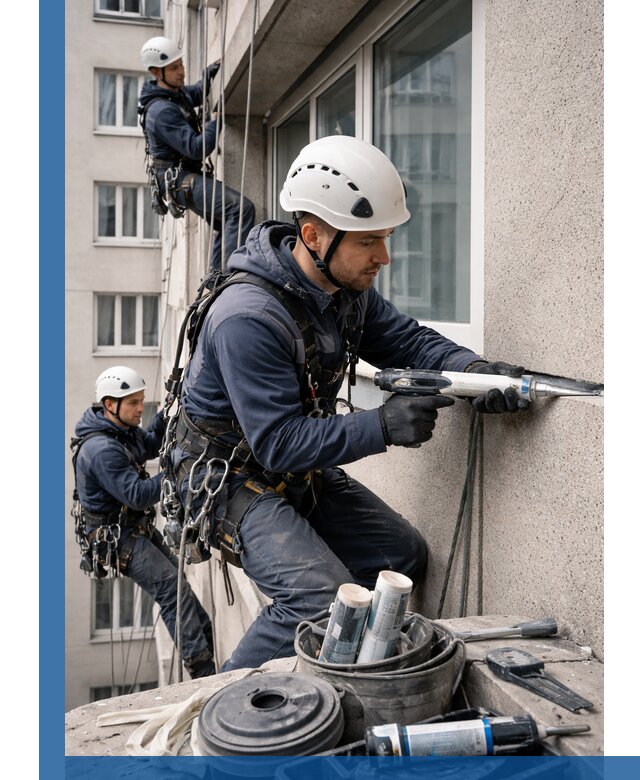 Герметизация швов лоджии в Братске профессионально и надежно