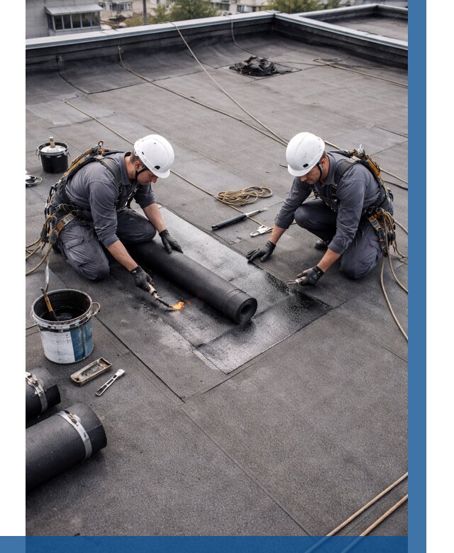 Ремонт мягкой кровли под ключ в Братске от 714 р. | ВЫСОТНИК-Брт