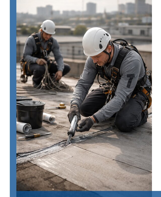 Аварийное и капитальное устранение протечек кровли в Братске