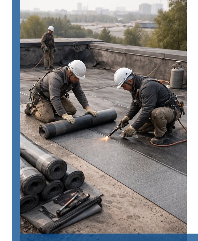 Монтаж мягкой кровли в Братске профессионально и надежно