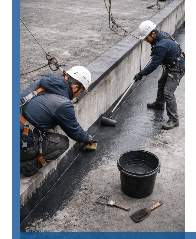 Гидроизоляция кровли жидкой резиной профессионально в Братске