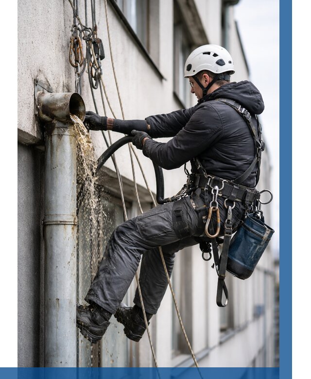 Прочистка водосточных труб в Братске от 3571 р. | ВЫСОТНИК-Брт