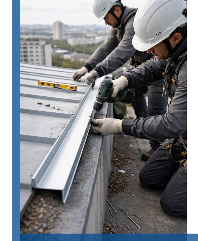 Монтаж капельника на кровле в Братске с гарантией качества