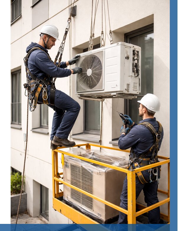 Демонтаж внешнего блока кондиционера в Братске от 3571 р. | ВЫСОТНИК-Брт