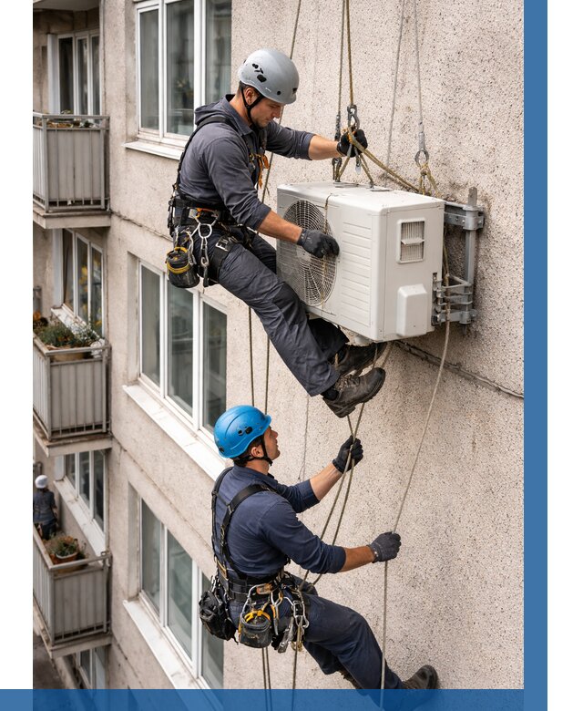 Перенос внешнего блока кондиционера в Братске от 9184 р.| ВЫСОТНИК-Брт