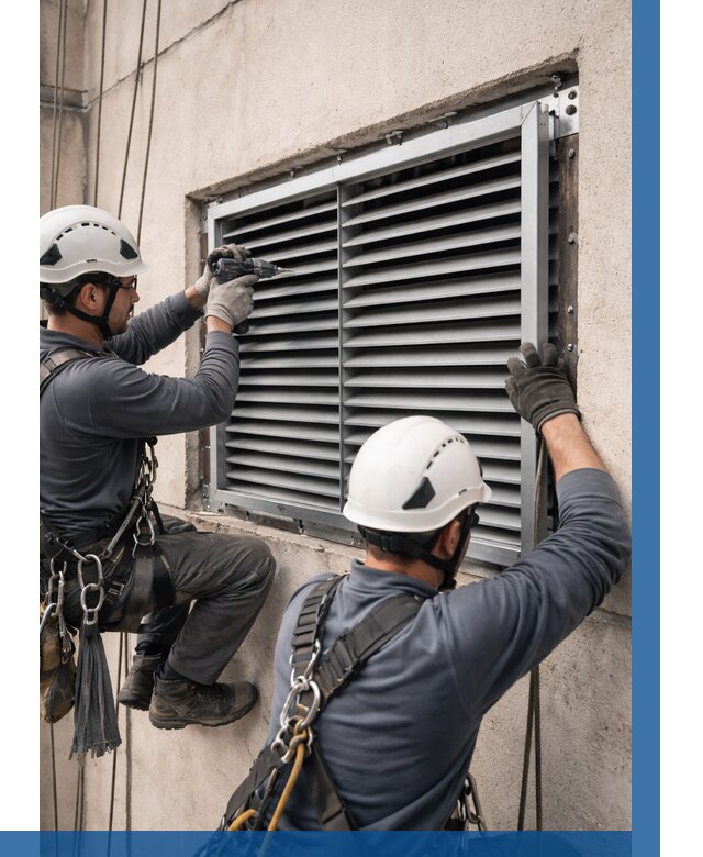 Монтаж вентиляционных решеток в Братске от 4592 р. | ВЫСОТНИК-Брт