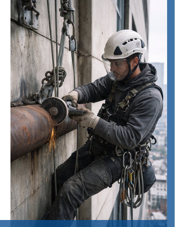 Резка металла на высоте в Братске по цене от 4592 р. | ВЫСОТНИК-Брт