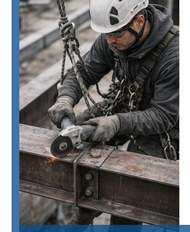 Резка металла на высоте в Братске для зданий и конструкций