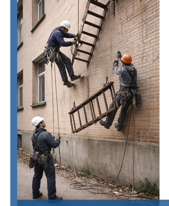 Демонтаж пожарной лестницы в Братске быстро и безопасно