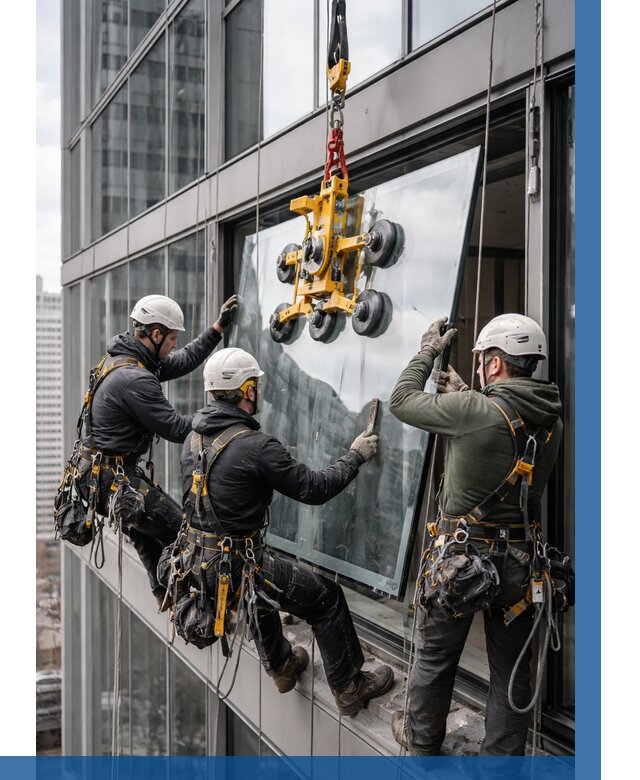 Фасадное остекление зданий под ключ в Братске от 10204 р. | ВЫСОТНИК-Брт