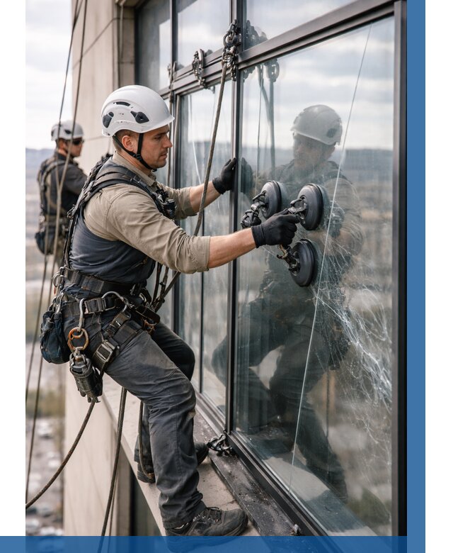 Замена стекла в витраже в Братске под ключ от 8673 р. | ВЫСОТНИК-Брт