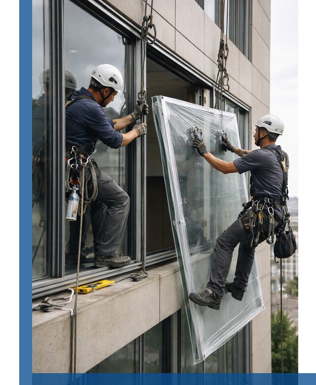 Профессиональная замена стекла в витраже в Братске с гарантией