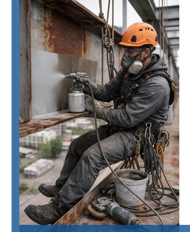 Антикоррозионная обработка металлоконструкций в Братске под ключ