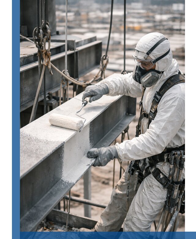 Профессиональная огнезащитная обработка металлоконструкций в Братске