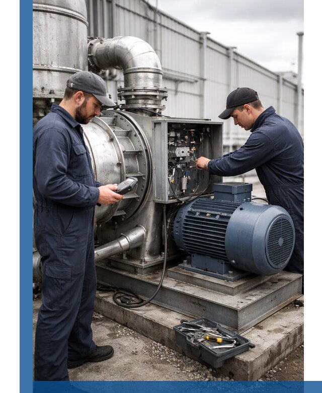 Техническое обслуживание промышленного оборудования в Братске