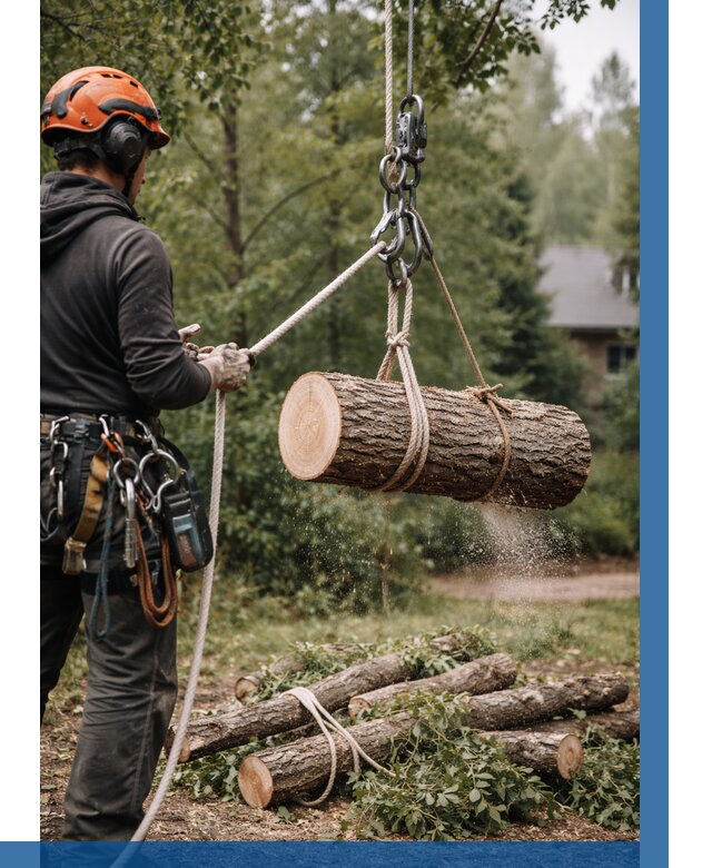 Валка деревьев частями в Братске от 7653 р. | ВЫСОТНИК-Брт