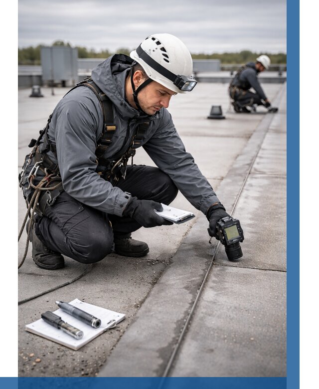 Обследование кровли на протечки в Братске от 4592 р. | ВЫСОТНИК-Брт