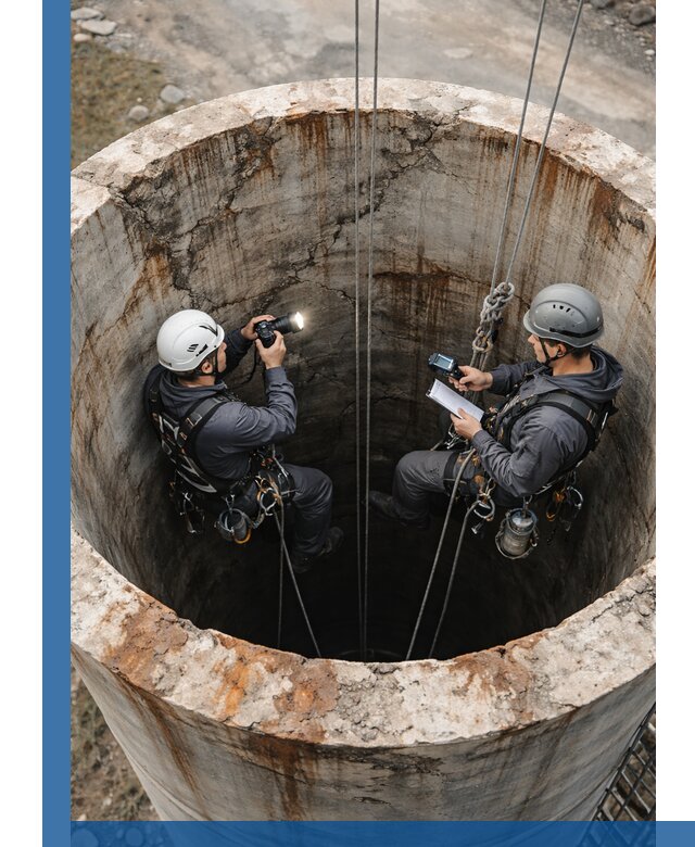 Обследование дымовой трубы: диагностика и оценка состояния в Братске